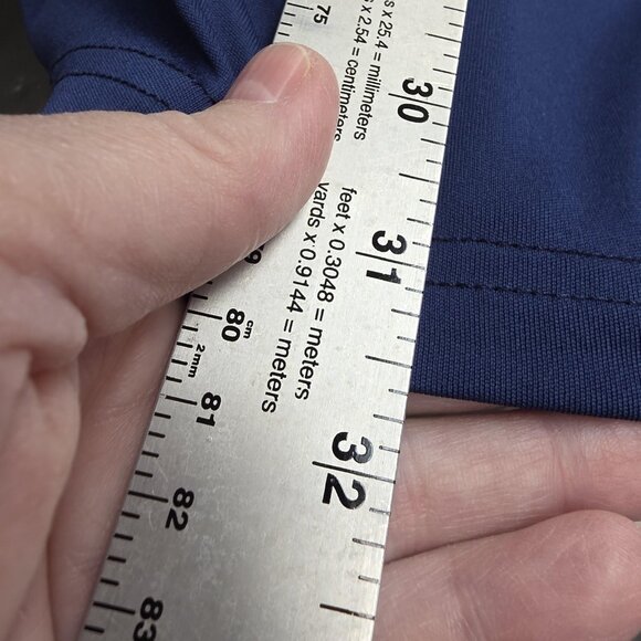 Vapor Apparel Shirt Mens 3XL Blue Long Sleeve Polyester Sun Protection Outdoor - Picture 9 of 10